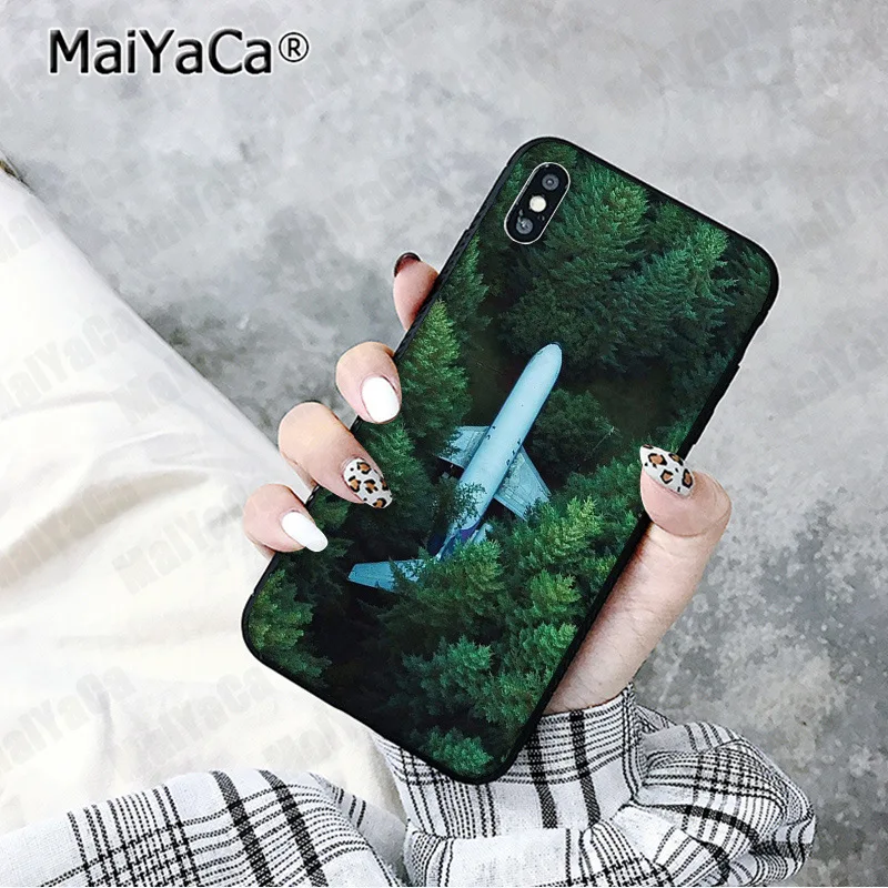 MaiYaCa самолет Летающий путешествие облако самолет клиент чехол для телефона для iphone 11 pro 8 7 66S Plus X XS MAX 5S SE XR чехол