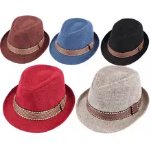 Модные широкие джазования с полями шляпы Панамы стиль мальчики девочки шляпа вечерние ковбойские солнцезащитная Кепка