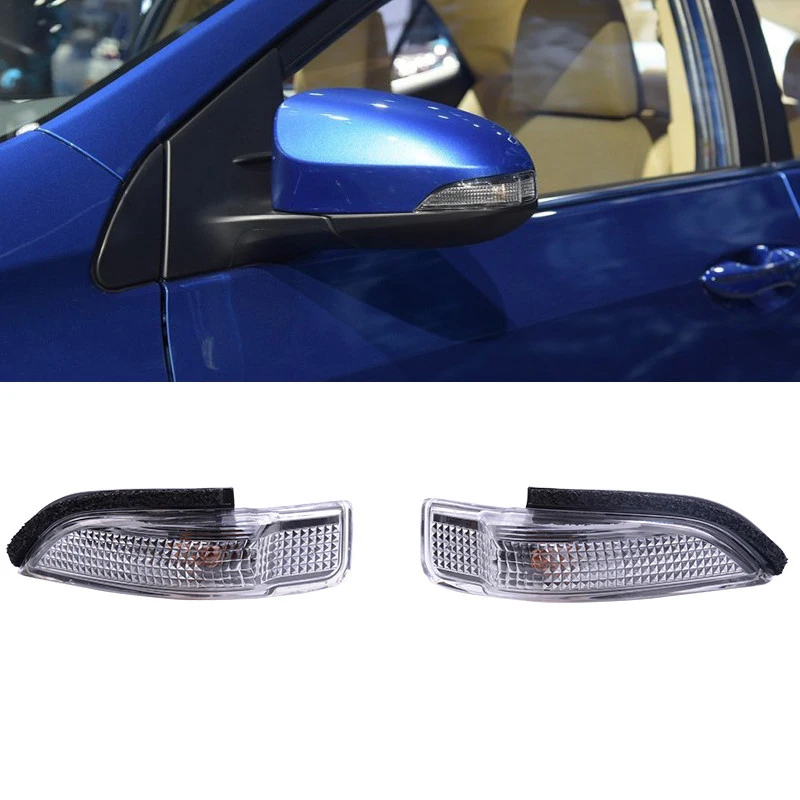 

CAPQX 2PCS Rear view Mirror Turn Signal light Lamp 81740-52050 For YARIS,PRIUS C,YARIS/VIOS/LIMO,COROLLA ALTIS, EZ,CAMRY