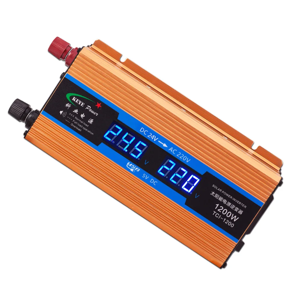 1200W-Car-inverter-24-V-220-V-Voltage-Converter-24v-to-220v-Car-Charger-Volts-display