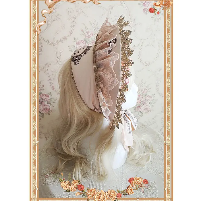 

Doll House ~ Sweet Lolita Half Bonnet by Infanta