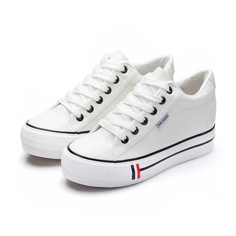 Tenis-Promotion-2017-Spring-New-Fashion-Women-Shoes-Casual-Platform-Striped-Canvas-Cotton-Simple-White-Classic (1)
