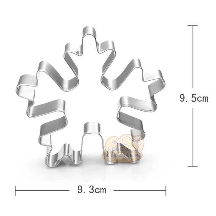 Нержавеющая сталь торт форма для выпечки печенья плесень печенье с мастикой формочки для печенья кухни в зимние рождественские snows H319