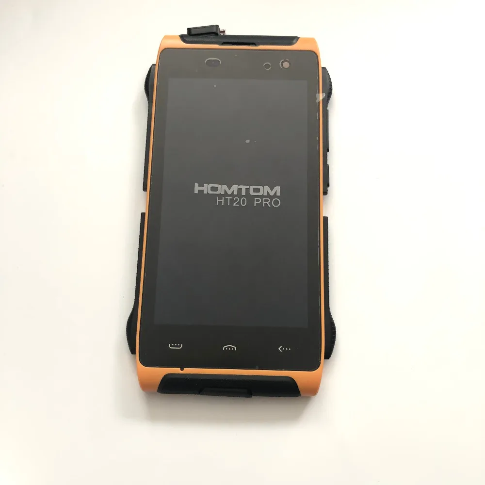 Б/у ЖК экран + сенсорный рамка для HOMTOM HT20 PRO MTK6753 восьмиядерный 4 7 дюймов 1280x720
