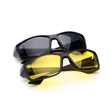 Солнцезащитные очки ночного видения, модные солнцезащитные очки, мужские поляризационные очки для вождения, Ночной светильник, линзы, солнцезащитные очки переменного тока, Мужские поляризационные очки