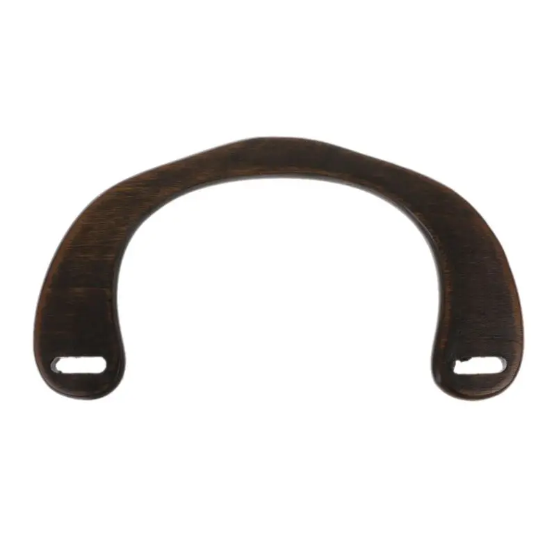 

18x10cm U Shape Wood Bag Handle for DIY Handbag Shoulder Bag Making Tool