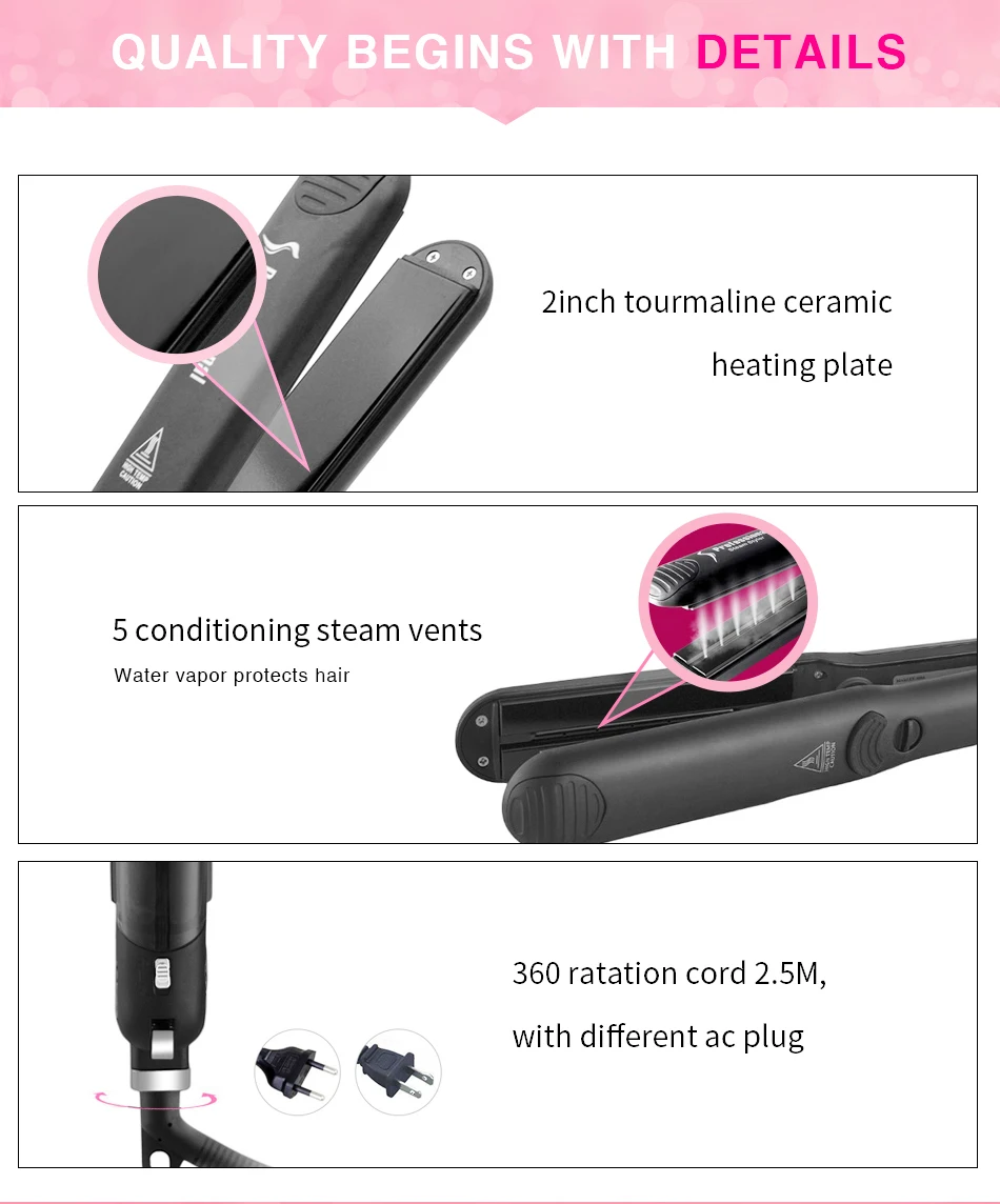 Steam Style hair straightener (7)