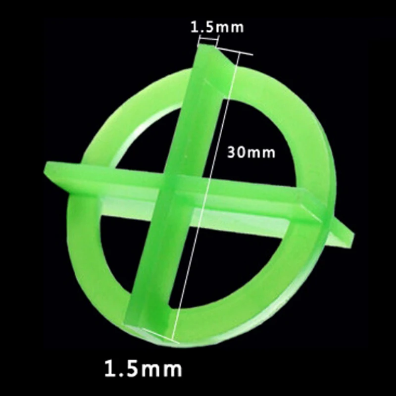 100pcs/lot 2.0mm White Tile Cross Wedge for Flooring Wall Tile carrelage Leveling System Leveler