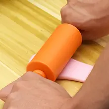 1 шт. кухонная силиконовая антипригарная скалка для выпечки кондитерский Инструмент Скалка для теста мука посуда для выпечки Кухонные Кондитерские доски инструмент Acces