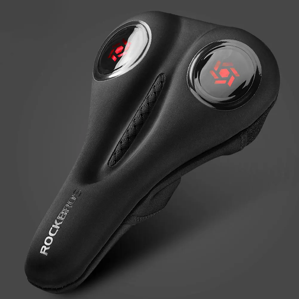 Durable Seat Accessories Liquid Silicone Cycling Fixed Slow Rebound Memory Foam Easy Install Cross Strap Bicycle Saddle Cover | Спорт и