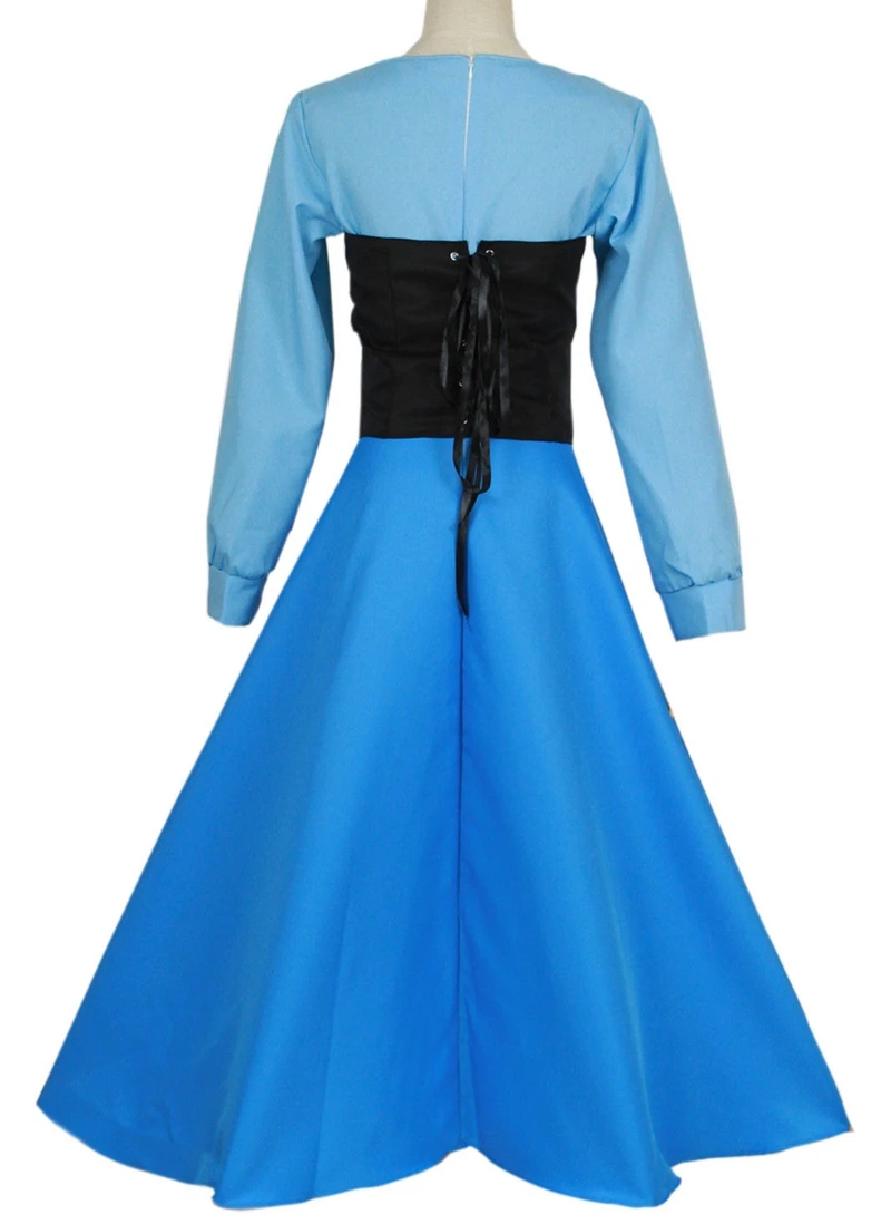 The Little Mermaid Ariel Mermaid Princess Beauty Uniform Cloth Dress Halloween Cosplay Costume for woman girl party dress