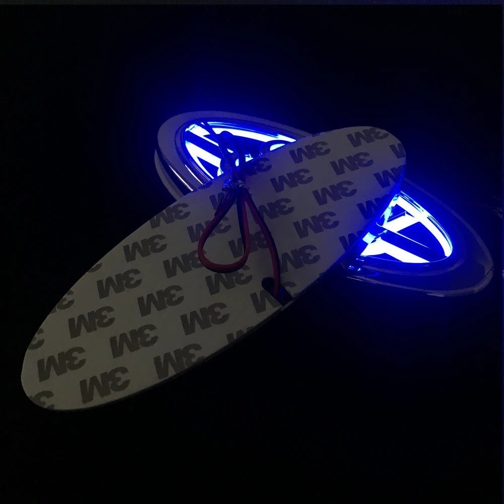 

Blue 5D Logo Light for Ford Logo Light F-150 Escort Fiesta ST Focus 2 3 Fusion Explorer Mustang Emblem Car Rear Trunk Cap Lamp