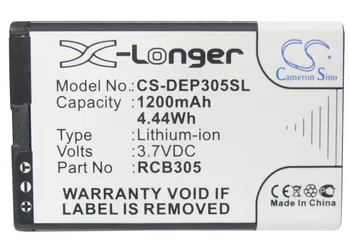 

Cameron Sino 1200mAh Battery RCB305 for Doro Primo 305, for Avus AB07, Battery MP-S-B for MyPhone 3200, 3200i, 3200i DualSim