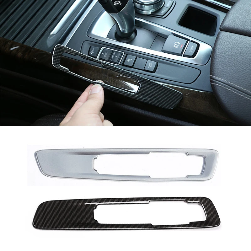 

For BMW X5 F15 X6 F16 2015 2016 2017 Car Interior Center Control Gear Shift Panel Side Switch Button Cover Decoration Trim