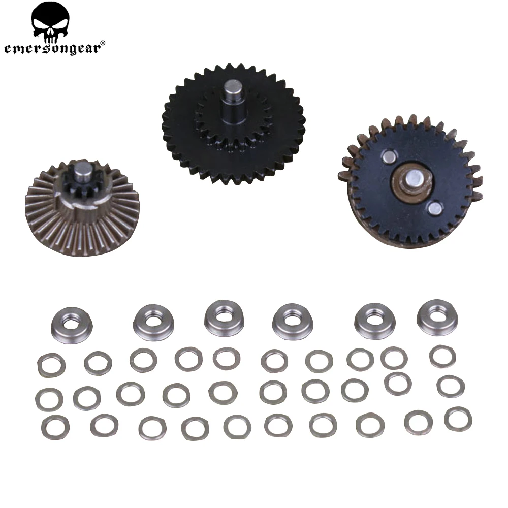 EMERSON gear 100:300 Улучшенная 4 мм Осевая передача 4 мм Осевая передача с подшипником голень Тактическая Охота AEG аксессуары Боевая передача BD4771E