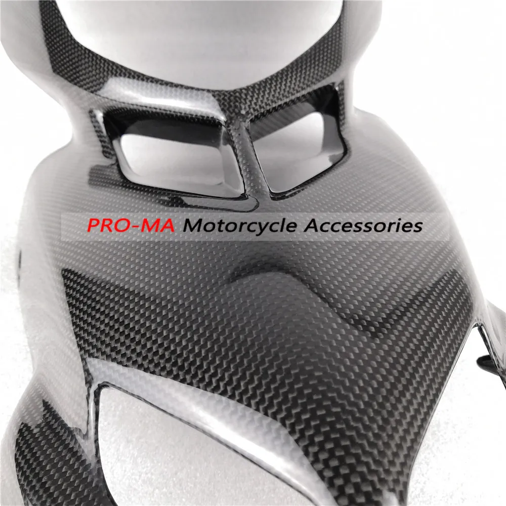 Передний обтекатель мотоцикла из углеродного волокна для Ducati Hypermotard Hyperstrada 796 1100 S