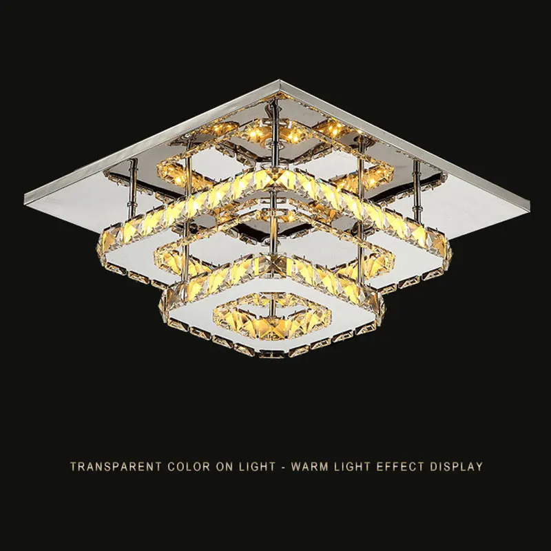 

Modern crystal chandeliers lighting for Livingroom Bedroom Fitting lusters Lamp Restaurant Decoration chandelier lights