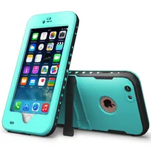 Original Redpepper for Iphone 6 4.7inch Shockproof Waterproof Case for IPhone 6plus with Fingerprint Kickstand Cover Bag