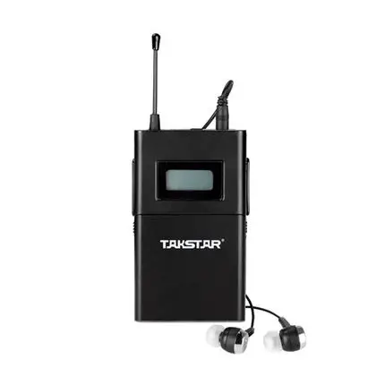 

Original TAKSTAR WPM-200 Single Receiving (with Earphone) Professional Wireless Monitor System receiver frequency 780-789 MHz
