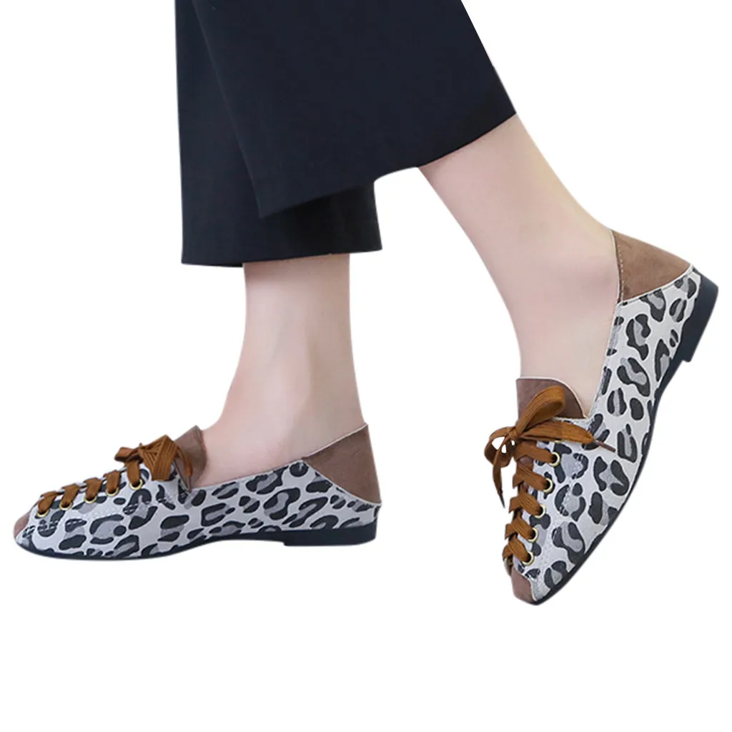 

2019 Summer And Autumn Square Head Flat Shoes Female Shallow Mouth Lazy Shoes Dropshipping Flache Schuhe#G4