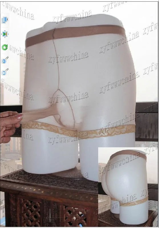 

SW09B043 Sexy Sheer Men`s sheath closed Boxer