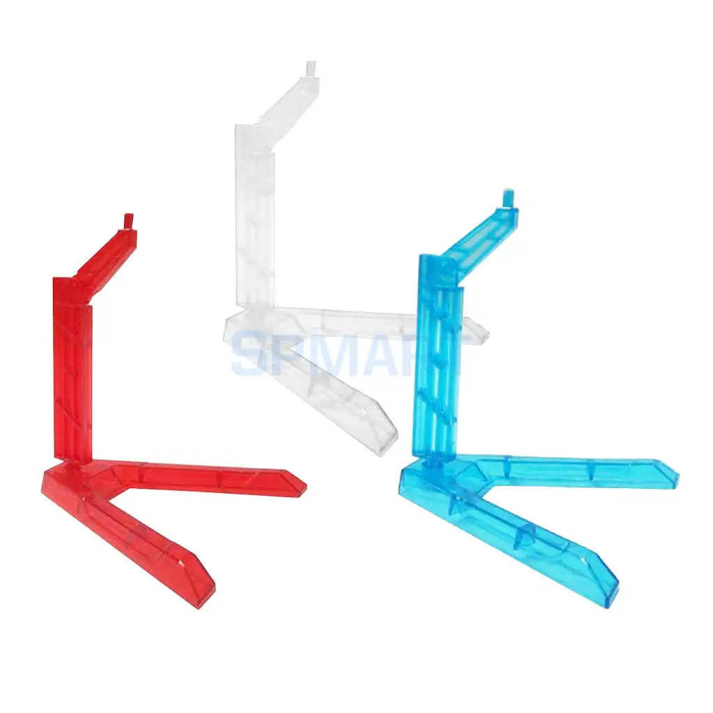 3x Action Base Anime Figure Display Stand Holder Bracket for 1/144 Gundam SD BB Model Toy