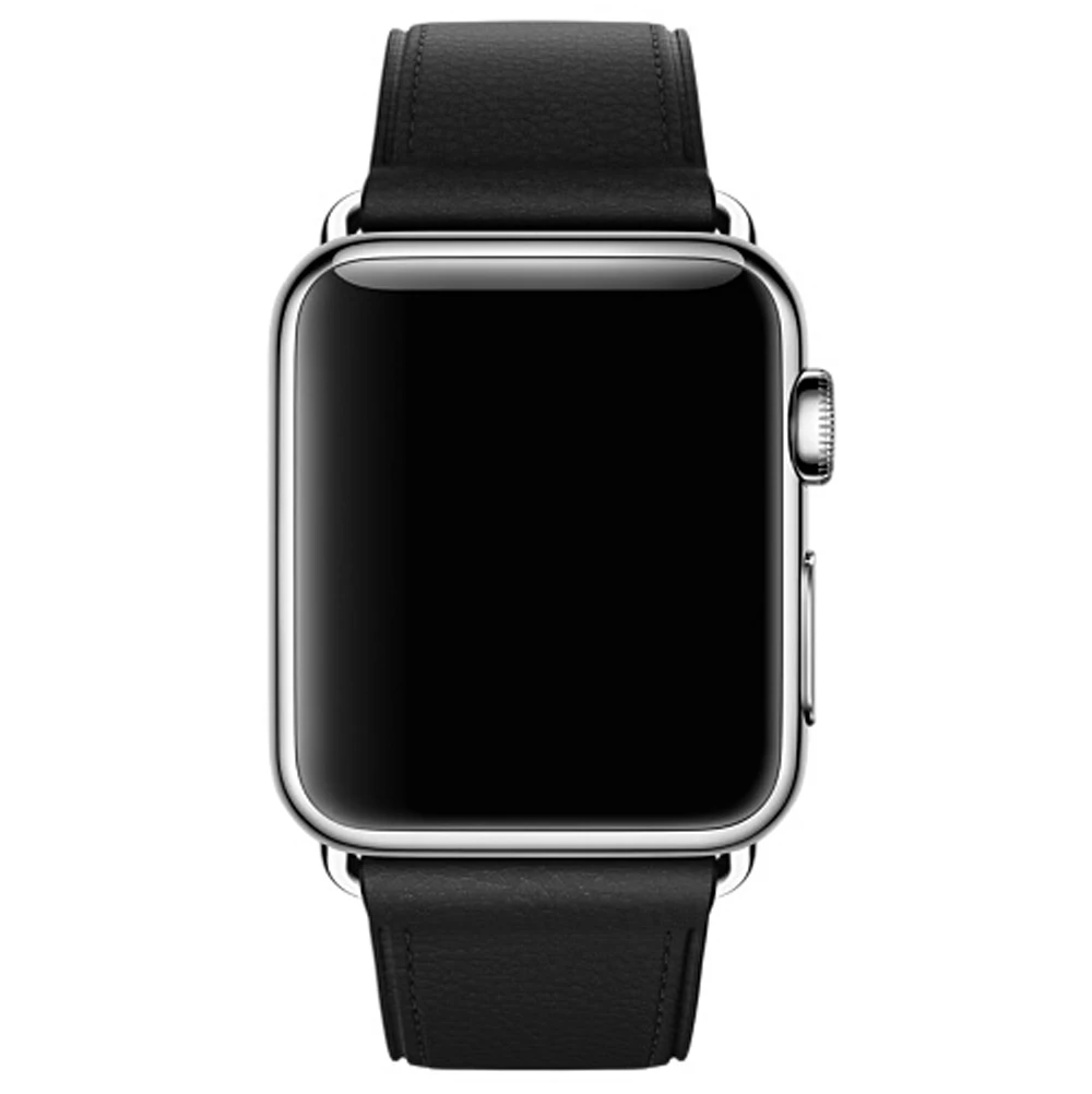 Joyzoy для наручных часов iwatch серии пояса 4/3/2/1 натуральная кожа запястья кожаный браслет, ремешок для наручных часов Apple Watch, ремешок в одиночку 38 мм 42 мм 40 мм 44