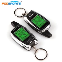 Fodsports мотоциклетные защиты от кражи аварийная система 2 Way 5000 м Диапазон Датчик обнаружения противоугонные удаленного двигателя