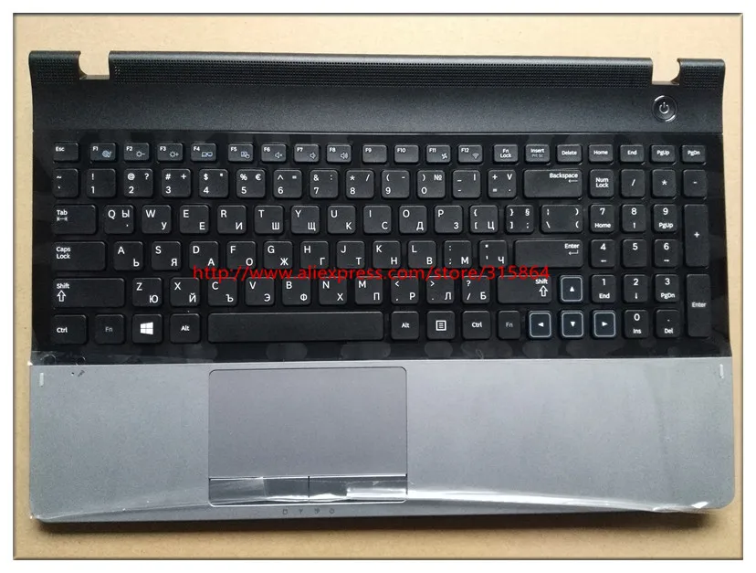 

Bulgaria layout New laptop keyboard with touchpad palmrest for Samsung 300E5A 305E5A 300E5C BA75-03405K