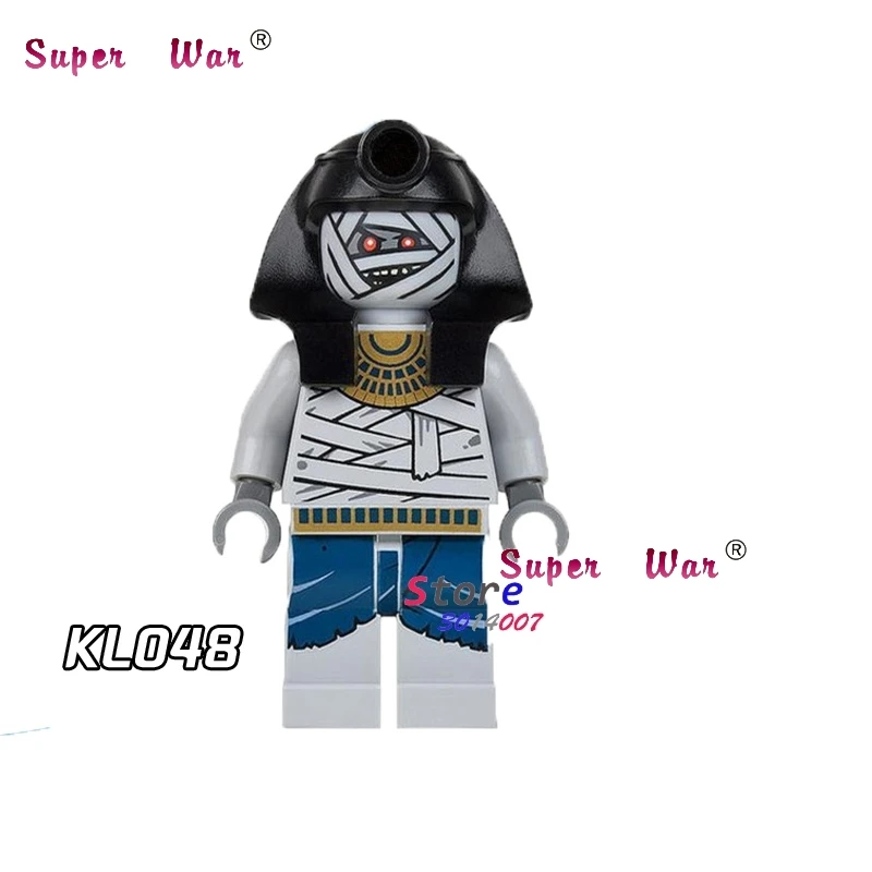 

1PCS model building block action superheroes Mummy bricks for kits kid learning Dolls diy toys for children gift