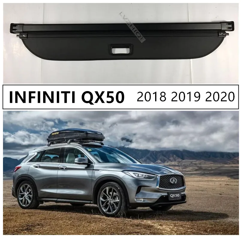 Rear Trunk Cargo Cover For Infiniti Qx50 2018 2019 2020 2021 High