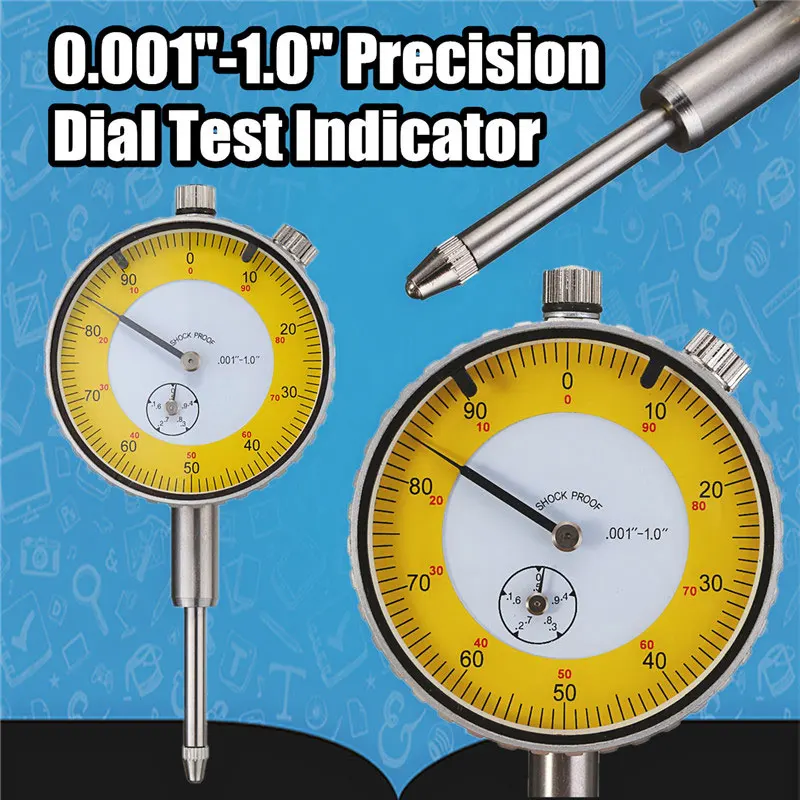 Dial Measuring Gauge Test Indicator Professional Lever Scale Meter