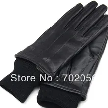 Мужские перчатки из натуральной кожи кожаные перчатки из овечьей кожи подарок-аксессуар высокого качества 12 пара/лот#3158