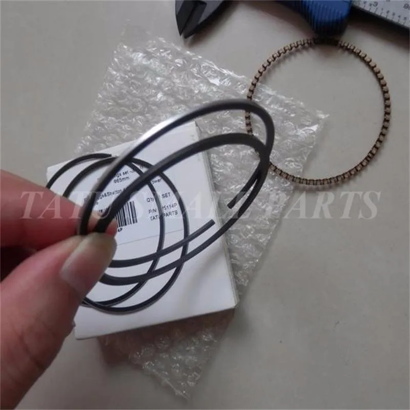 PISTON RINGS SET 65mm briggs&stratton 4HP MOWER 5