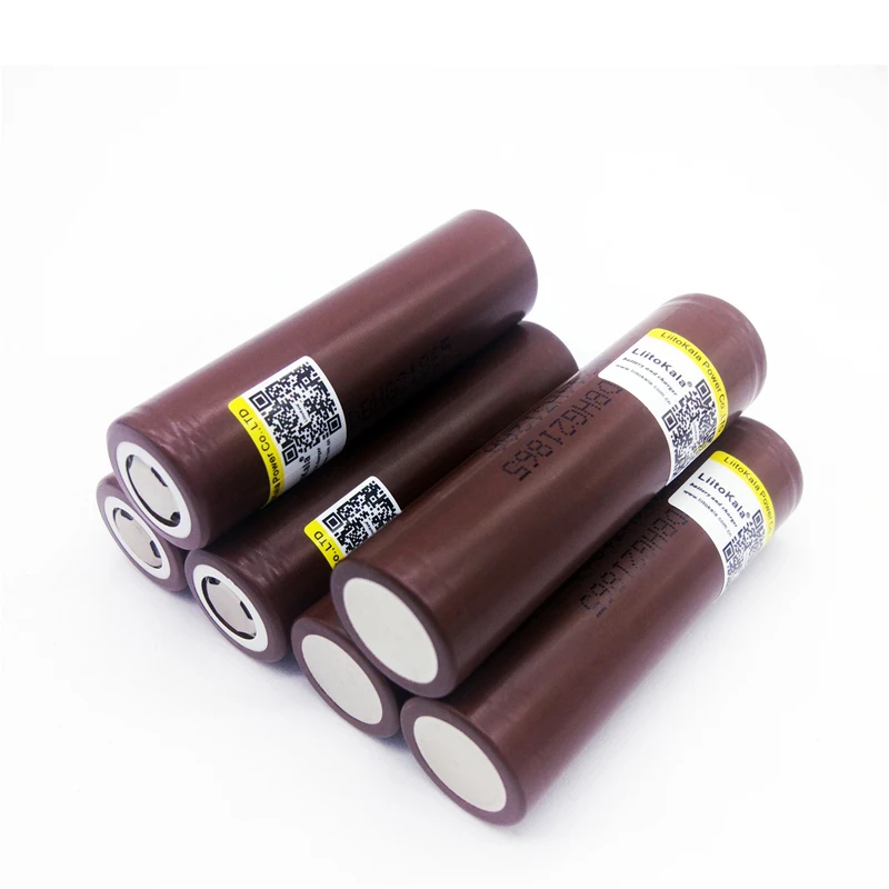 9 pçslote LiitoKala lii 30A HG2 18650 baterias Recarregáveis 3000mah de energia de descarga de alta