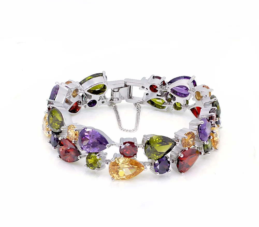 Buy Perfect Gift Shiny Women Jewelry Colorful Fashion