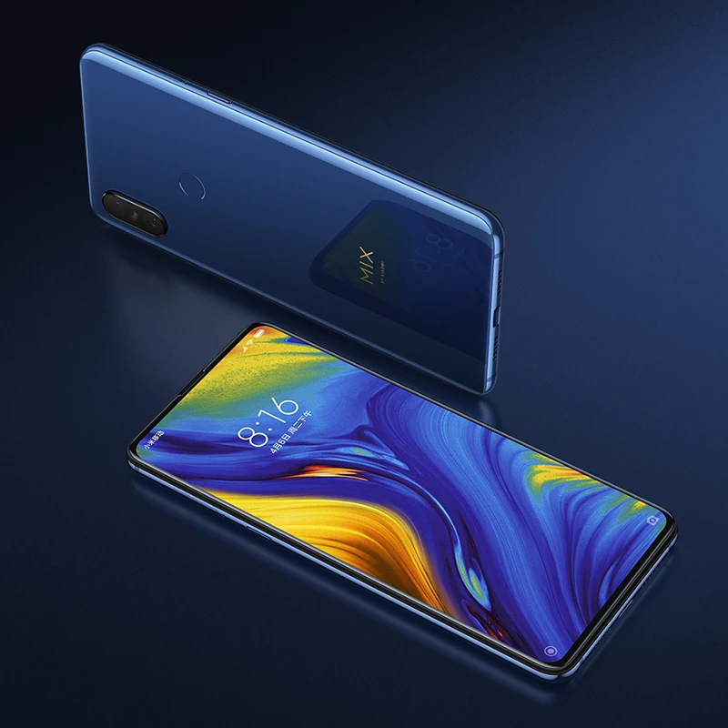 Оригинальный Xiao mi мобильный телефон x 3 6 ГБ оперативная память 128 ROMSnapdragon 845 Octa Core