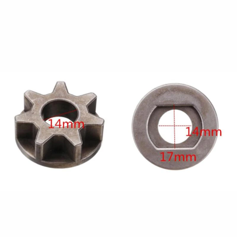 

Chainsaw Gear M14/M16 Replacement For Angle Grinder Bracket Sprocket Tool Replacement Parts