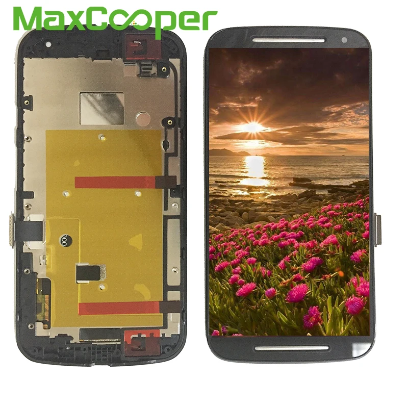 ЖК-дисплей 5 0 дюйма для Motorola Moto G2 XT1063 XT1064 XT1068 XT1069 сенсорный экран с дигитайзером и