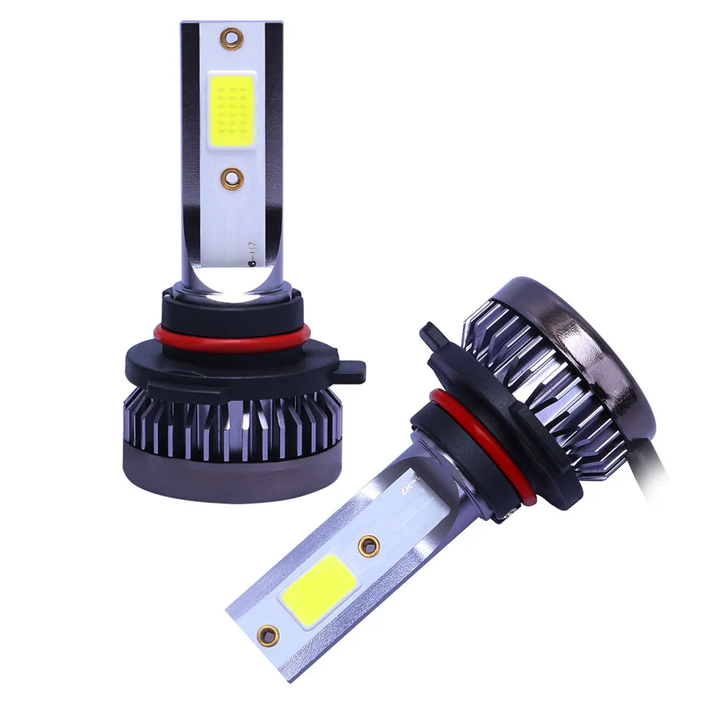 

LaLeyenda Mini LED H7 H4 9005 HB3 9006 H1 H11/H8 Headlight Bulb COB Pair/36W 8000LM 6000K Fog Lamps High Low Beam Car LED Light