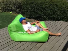Pousou vermelho extra grande tamanho do saco de feijão espreguiçadeira, mestre piscina Sol Drifter Bean-Bag Float