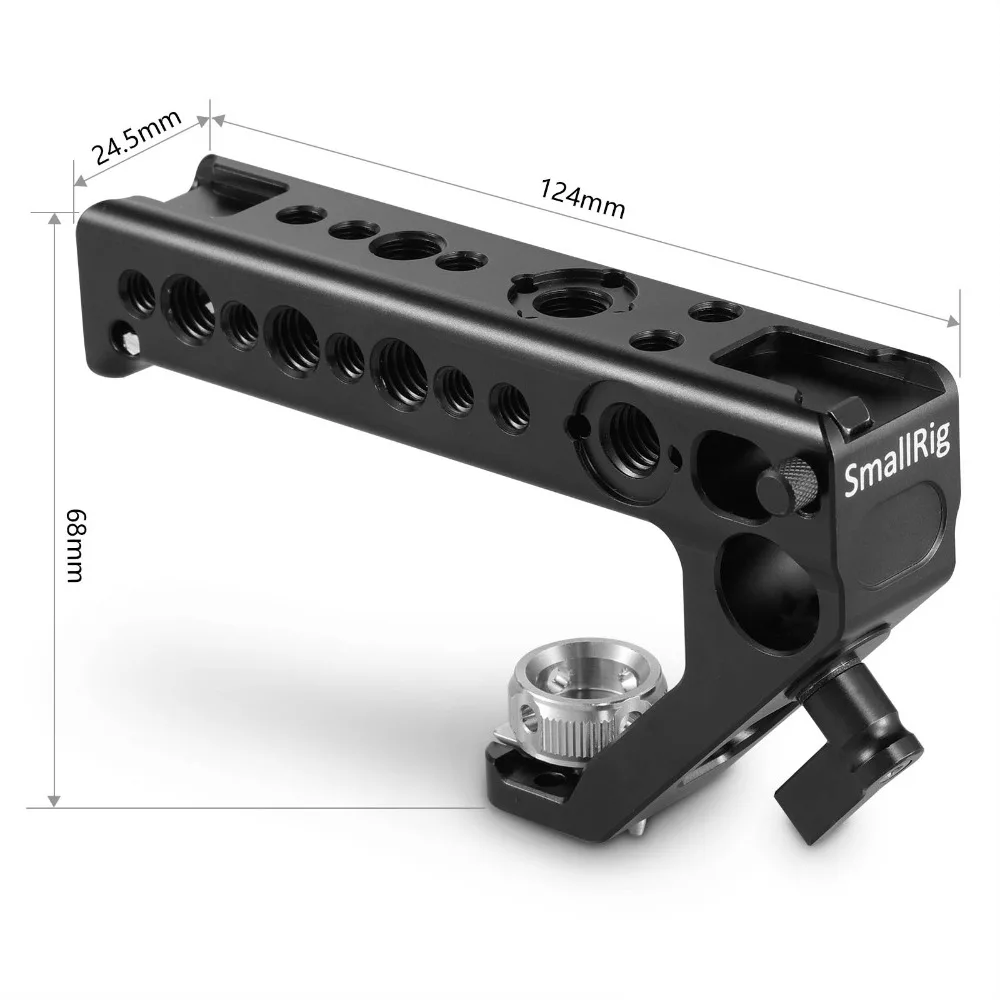  SmallRig DSLR Camera Top Handle Grip Side Arri Locating Handle With 15mm Rod Clamp ARRI Locating Ho