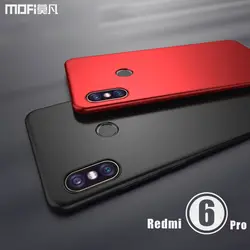 Для Xiaomi redmi 6 pro Чехол redmi 6 pro Жесткий чехол назад компьютер MOFI Полный Чехол для redmi 6pro матовый корпус Капа 5,84''