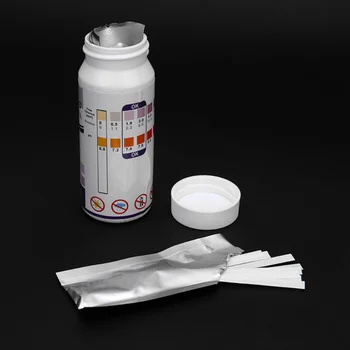 

6 in1 Chlorine PH Kit Swimming Pool Water Test Strip Water Hardness Testing Tool Set Testing Reagent Strips pH Hardness Chlorine