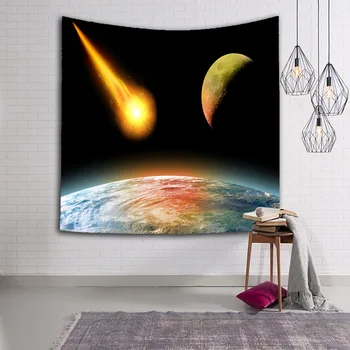 

Aerolite Hit The Earth Wall Tapestry Home Textile Fabric Pare For Beach Carpet Farmhouse Wall Decor