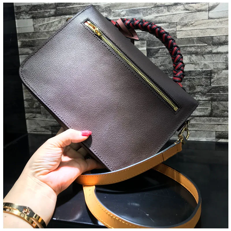Carré Cuir Nouveau Printemps Femelle 2019 Main Sac Sacoche Messager documents À Femme En Simple Porte Petit De Color Bandoulière Picture qw06EEC