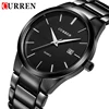 CURREN-reloj analógico de cuarzo para hombre, cronógrafo deportivo informal de marca de lujo, indicador de fecha, de negocios ► Foto 1/6