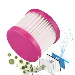 Пылесос запасные части воздушный картридж для фильтра hepa бытовой пылесос запасные части фильтр пыль белый розовый