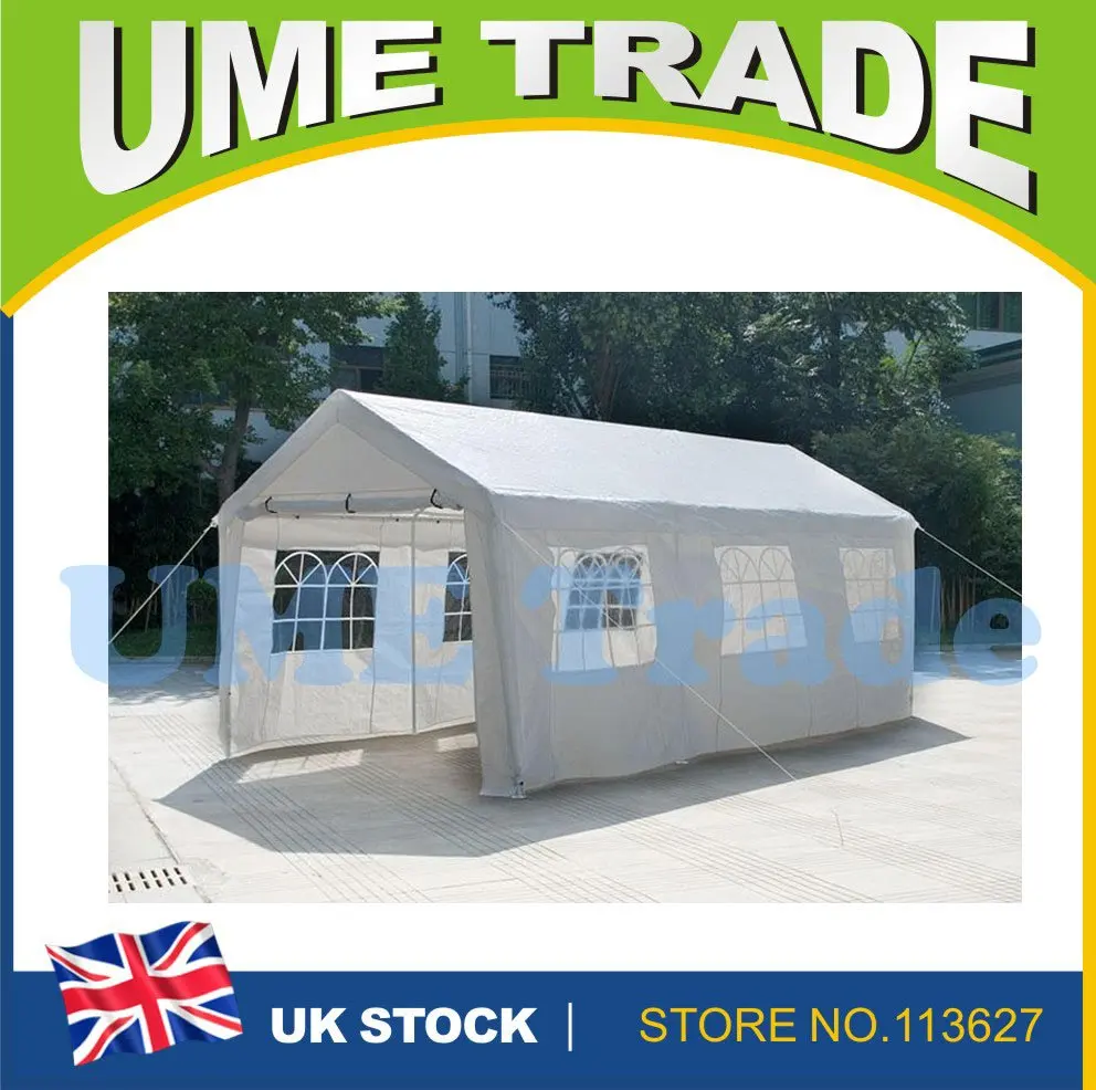 3x3m Gazebo Waterproof Garden Outdoor Marquee Wedding Party Tent Heavy Duty
