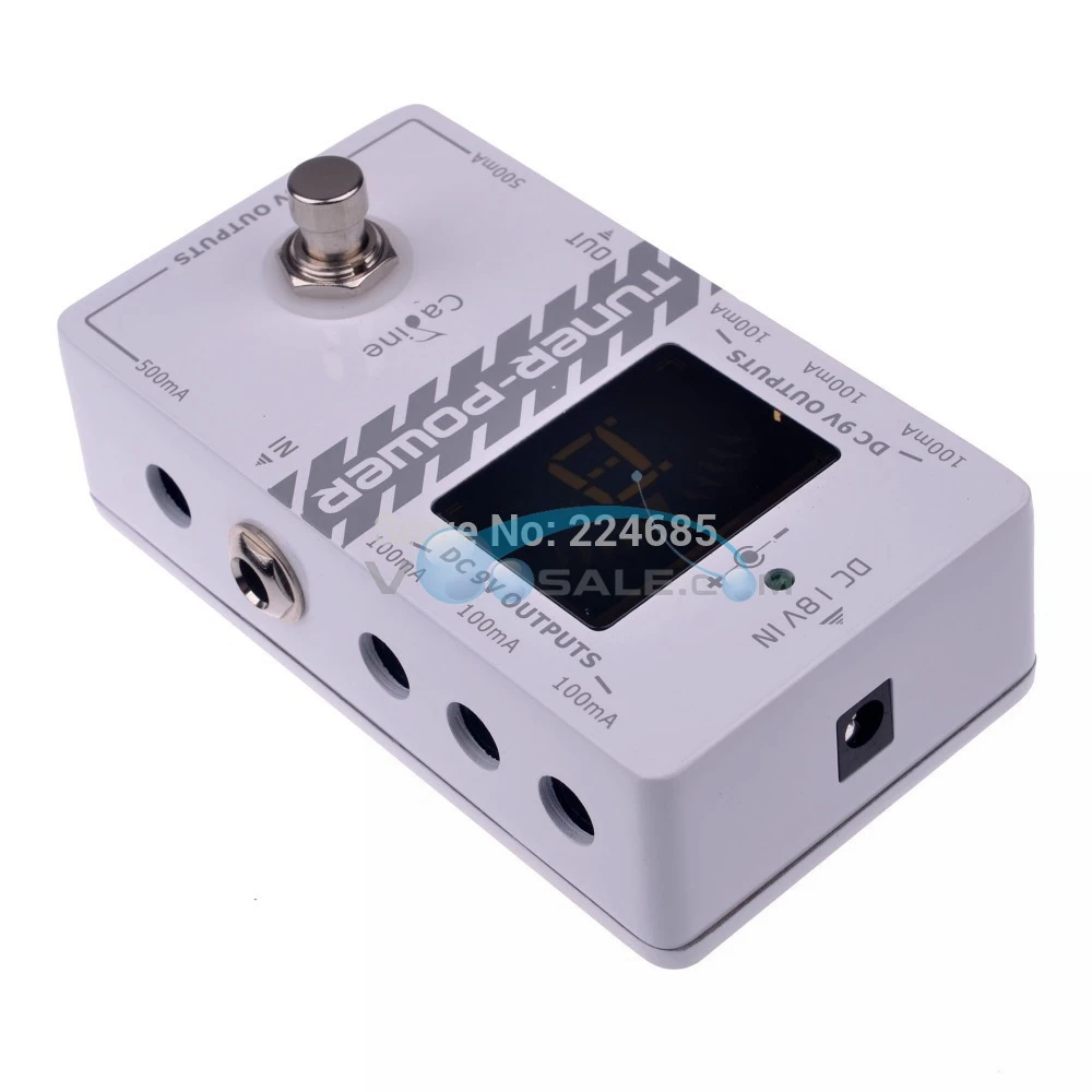 Fonte de Alimentação com Ture 2 em 1 para dc Caline Tuner-power Guitarra Pedal Efeito Oito Saídas Isoladas Bypass Cp-09 9v - Image 2